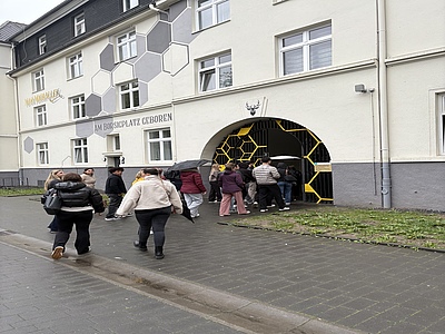  Exkursion zum Vivawest-Quartier Borsig-West in der Dortmunder Nordstad.