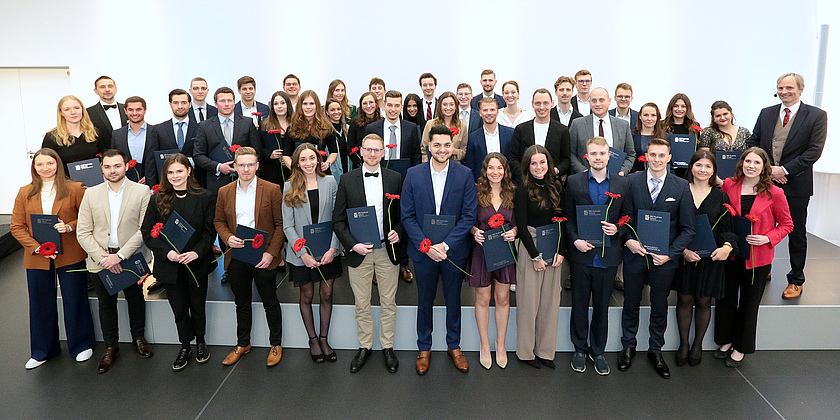 EBZ Business School Abschlussfeier 2021 und 2022