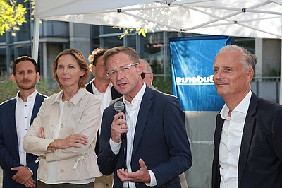 Grußwort von Daniel Sieveke, Staatssekretär im Ministerium für Heimat, Kommunales, Bau und Digitalisierung des Landes Nordrhein-Westfalen.