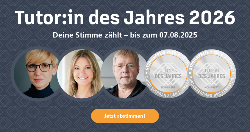 Tutor:in des Jahres 2026